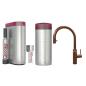 Preview: Quooker Flex | Reservoirs COMBI+ | CUBE & Filter | Kupfer Rosé | sofort-Kochend-Wasserhahn