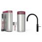 Preview: Quooker Fusion Round | Reservoirs COMBI | CUBE & Filter | schwarz | sofort-Kochend-Wasserhahn
