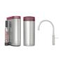 Preview: Quooker Fusion Round | Reservoirs COMBI+ | CUBE | Voll-Edelstahl | sofort-Kochend-Wasserhahn