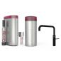 Preview: Quooker Fusion Square | COMBI | CUBE + Filter | schwarz | sofort-Kochend-Wasserhahn