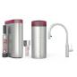 Preview: Quooker Flex Round | COMBI+ | CUBE + Filter | Voll-Edelstahl | sofort-Kochend-Wasserhahn