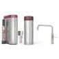 Preview: Quooker Fusion Square | PRO3 | CUBE + Filter | verchromt glänzend | sofort-Kochend-Wasserhahn