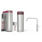 Preview: Quooker Fusion Square | PRO3 | CUBE + Filter | Voll-Edelstahl | sofort-Kochend-Wasserhahn