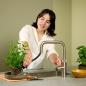 Preview: Quooker Flex Square | PRO3 | CUBE & Filter | Voll-Edelstahl | sofort-Kochend-Wasserhahn