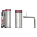 Quooker Front | Reservoirs COMBI | CUBE | Voll-Edelstahl | sofort-Kochend-Wasserhahn