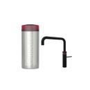 Quooker Fusion Square | COMBI | schwarz | sofort-Kochend-Wasserhahn